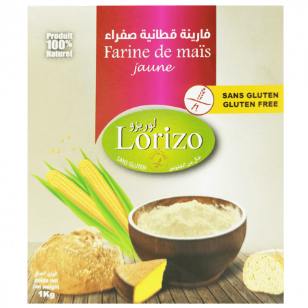 Farine de Riz Blanc Sans Gluten, Lorizo - Tunisie Bio